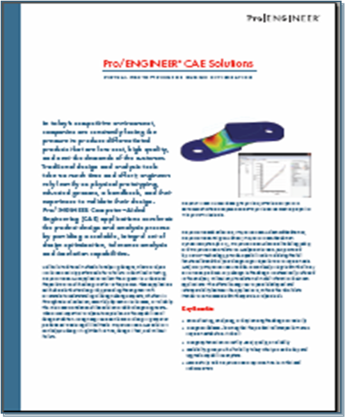 ProE CAE solution