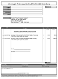 eDrawings Order Form
